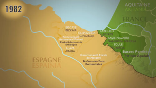 carte histoire du pays basque